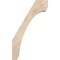 Ekena Millwork 3 1/2"W x 12"D x 20"H Legacy Smooth Knee Brace, Douglas Fir BRC04X12X20LEC00SDF - alternate 4